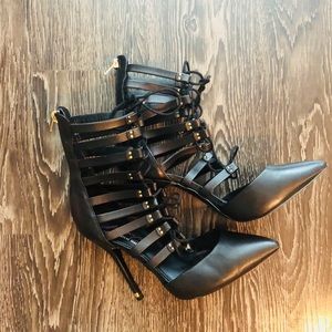 Laced Black Sexy Booties!